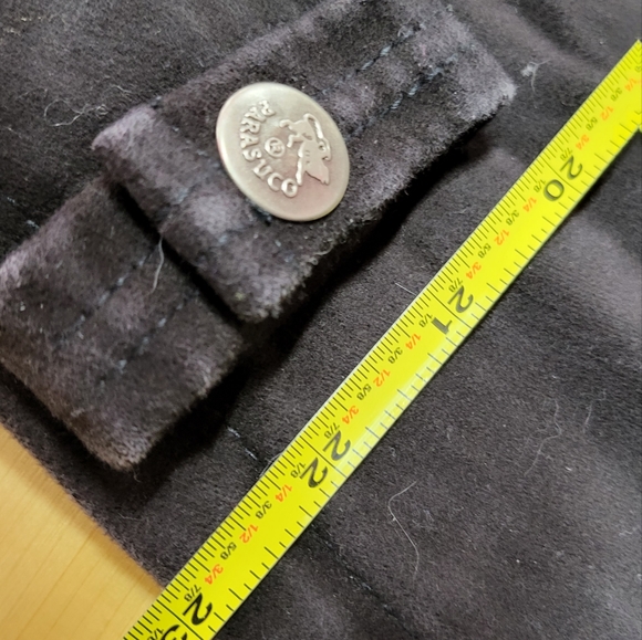 Vintage Parasuco Biker Jacket 100% Cotton Black - Picture 5 of 8